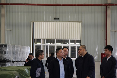杨明率队莅临绵阳bte365公司调研指导事情